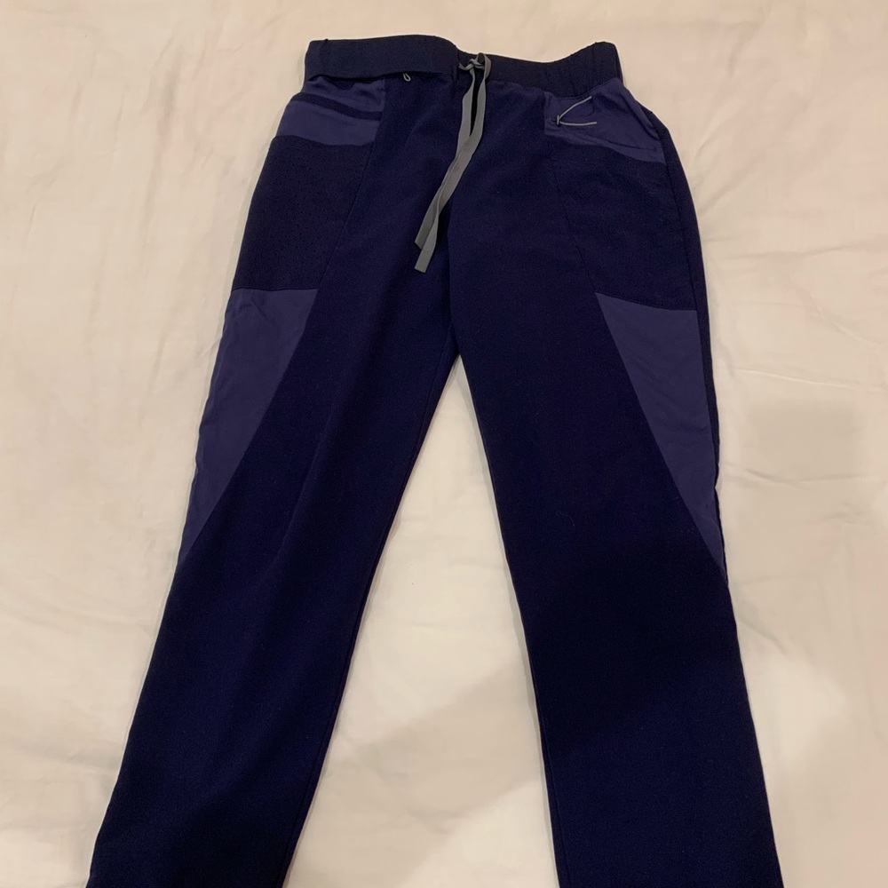 Figs Zola Skinny Scrub Pant Navy